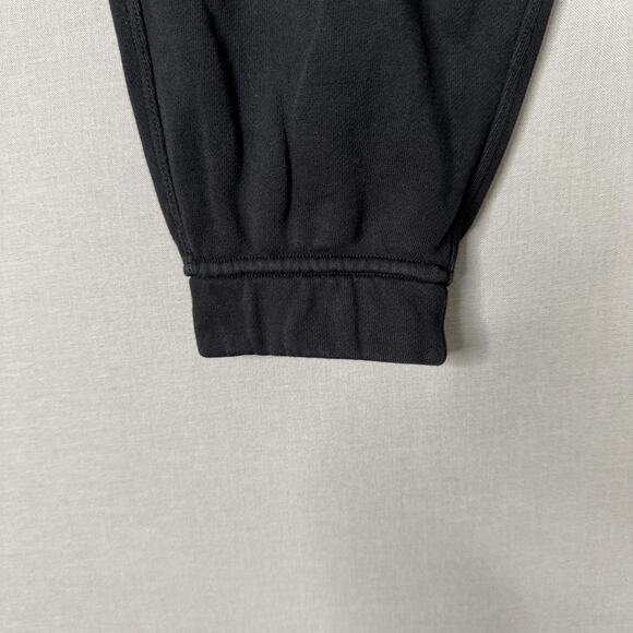 Lululemon Relaxed High-Rise Jogger Pants Womens 2 Black Cotton Terry Sweatpants - Picture 4 of 11